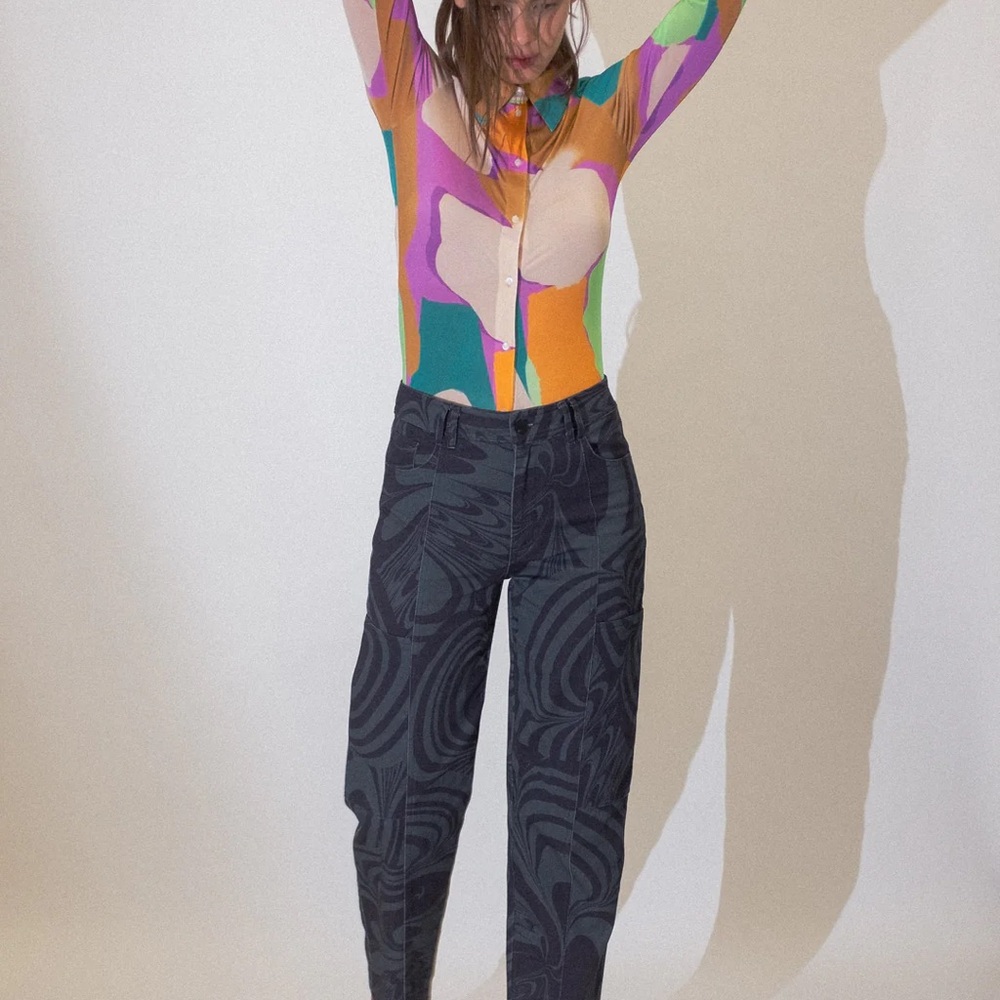 Untitled in Motion Pierot Pants in Dusk